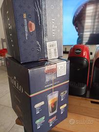 2 macchine caffè e 2 scatole Lollo 