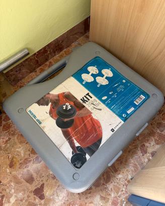 Kit manubri e bilanciere palestra 20kg