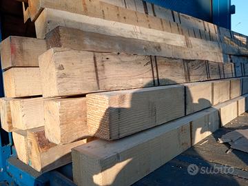 travi in legno grezzo buono 