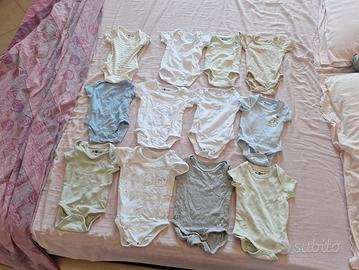 12 body bimbo 3 mesi e 62 cm
