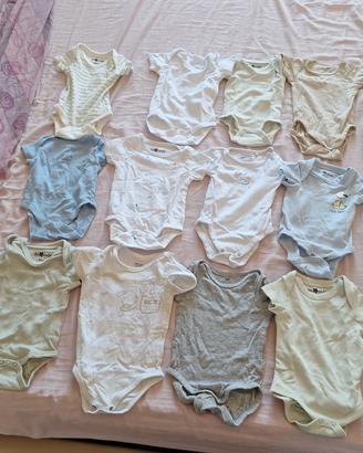 12 body bimbo 3 mesi e 62 cm