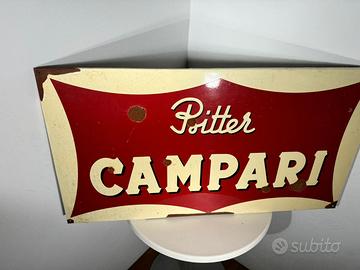 Insegna BITTER CAMPARI vintage