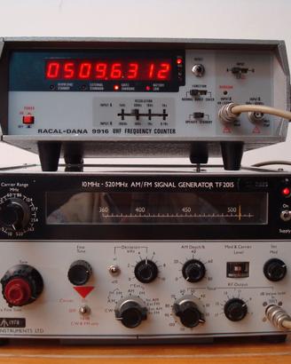 Frequenzimetro Racal Dana 9916 UHF