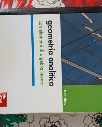 Geometria Analitica algebra lineare AbateFabritiis