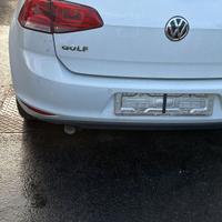 PARAURTI POSTERIORE VOLKSWAGEN GOLF 7 BIANCO