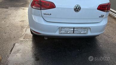 PARAURTI POSTERIORE VOLKSWAGEN GOLF 7 BIANCO