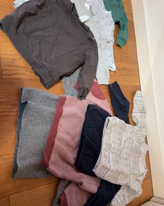 Set Abbigliamento Neonato 4/6 - 12 mesi Zara H&M