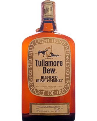 Tullamore Dew Irish Whiskey 75cl 40% Anni 70 Imp.