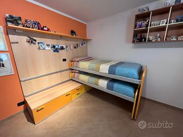 Letti scorrevoli salva spazio