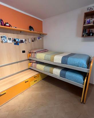 Letti scorrevoli salva spazio