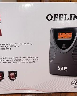 SKE Ups Gruppo Continuità 1250VA/720W ProtectorUPS