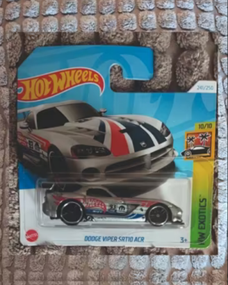 HOT WHEELS COMBO DODGE VIPER 1/64 + 1/43