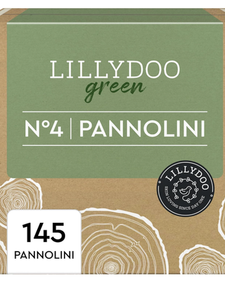 Pannolini a ridotto impatto ambientale LILLYDOO gr