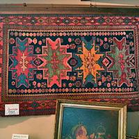 Tappeto antico caucasico. anche kilim e corsie
