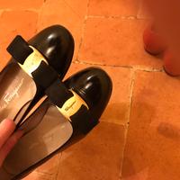 Scarpe vernice nera Ferragamo