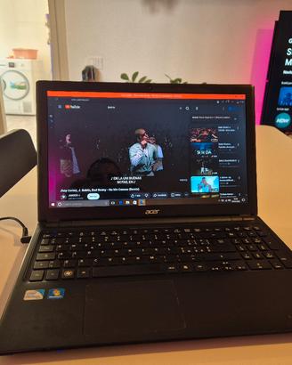 portatile acer v5-531  8giga ram ssd