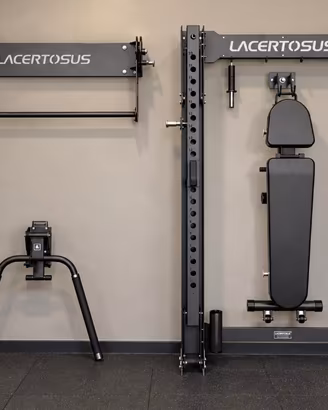 Foldable Rack ,dips, barra trazioni  lacertosus