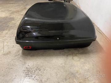 Box auto G3 con supporti per barre