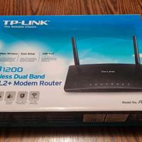 Tp-Link Ancher D50 V1 - Modem-Router ADSL2+ AC1200