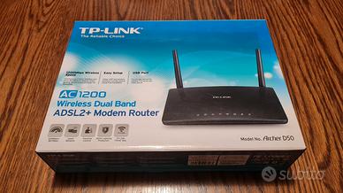 Tp-Link Ancher D50 V1 - Modem-Router ADSL2+ AC1200