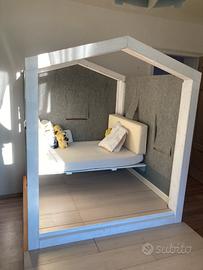 Casetta letto per bambini