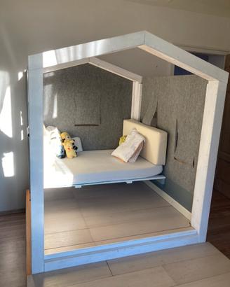 Casetta letto per bambini