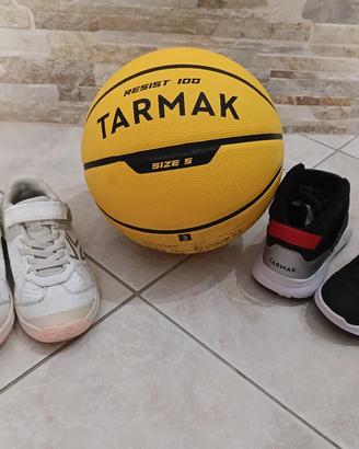 scarpe basket e pallone  taglia 31 