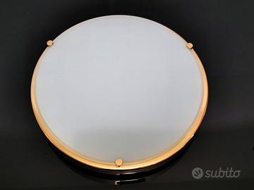 3 Lampade Design Egoluce Art. 5065, Vetro Soffiato