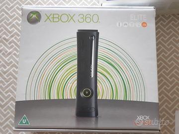 Xbox 360 Elite, Kinect originale, scatola e giochi