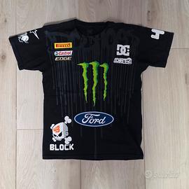 DC SHOES T-Shirt Uomo M Momster Energy Ken Block