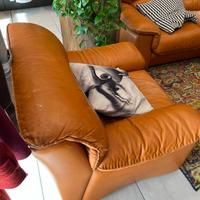 Divano in pelle vintage