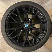 4 CERCHI BMW M ORIGINALI 8x18 E GOMME INVERNALI