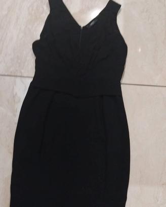 VESTITO DONNA IN POLIESTER BRAND HEFTY COLORE NERO