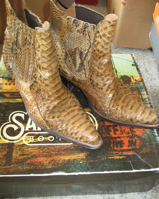 Stivali tronchetto Sancho Boots - vera pelle-