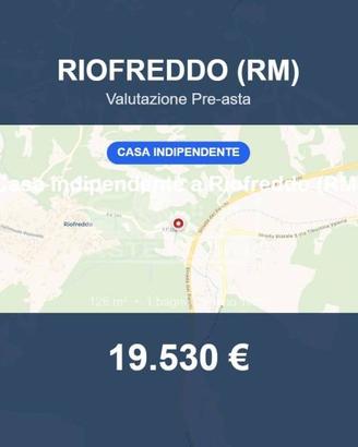 Immobile in asta di 126 m² a Riofreddo