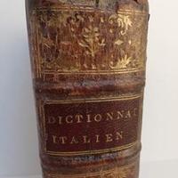414 LIBRO ANTICO  DIZ. FRANCESE-ITALIANO 1769