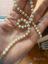 Girocollo di perle vere