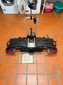 Portabiciclette pieghevole per 2 biciclette