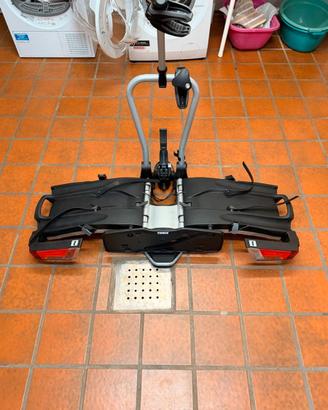 Portabiciclette pieghevole per 2 biciclette