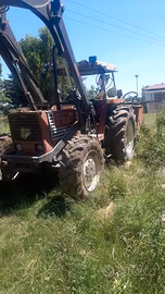 trattore fiat 780 dt caricatore frontale