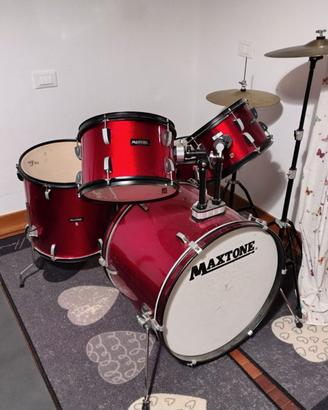 Batteria acustica MaxTone completa