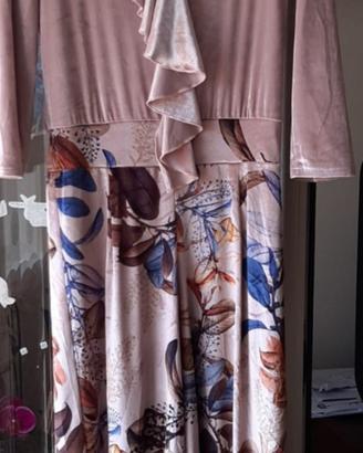 Vestito da cerimonia donna cannella xl