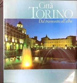 Città Torino dal tramonto all'alba