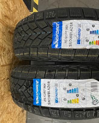 Gomme invernali 215/60/17