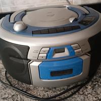 Stereo/CD/Musicassette portatile 