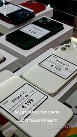 IPHONE 11 128GB BIANCO no face id