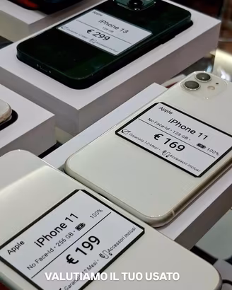IPHONE 11 128GB BIANCO no face id