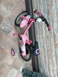 Bicicletta bambina btwin rosa