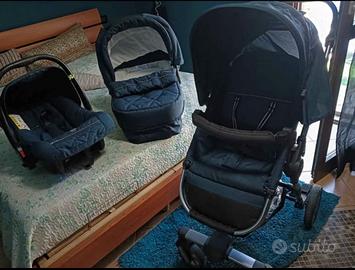 passeggino  ovetto culla trio Foppapedretti 