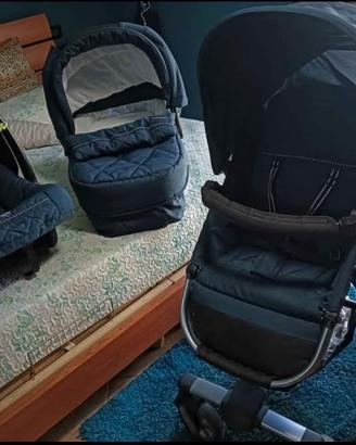 passeggino  ovetto culla trio Foppapedretti 